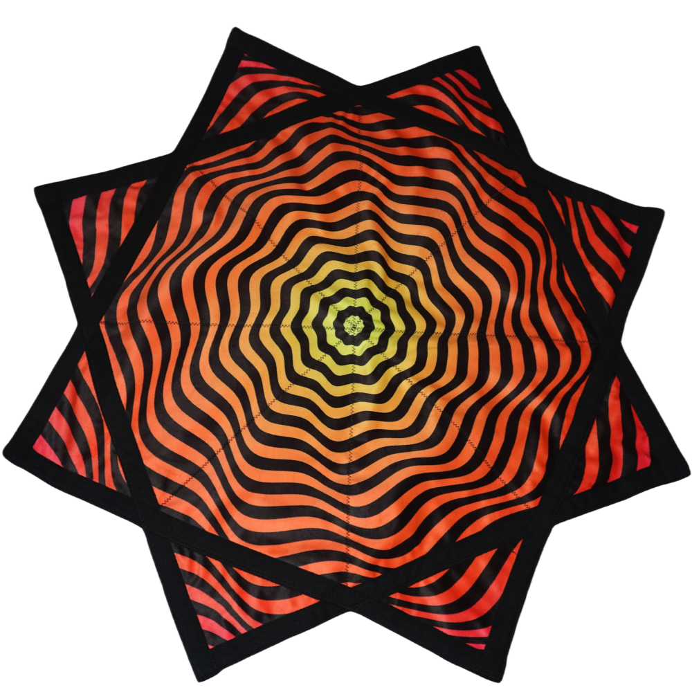 Fluorescent double-sided printing of the flowing Dapo Star Fathersdaygift Modern