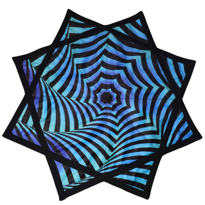 Fluorescent double-sided printing of the flowing Dapo Star Fathersdaygift Modern