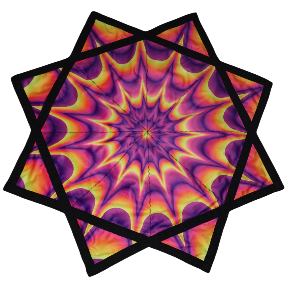 Fluorescent double-sided printing of the flowing Dapo Star Fathersdaygift Modern