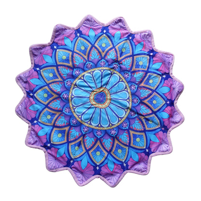New Creative 16-Pointed Star — Double-Sided UV Print with Distinct Patterns (Pink)