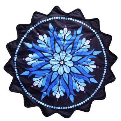 New Creative 16-Pointed Star — Double-Sided UV Print with Distinct Patterns (Purple)