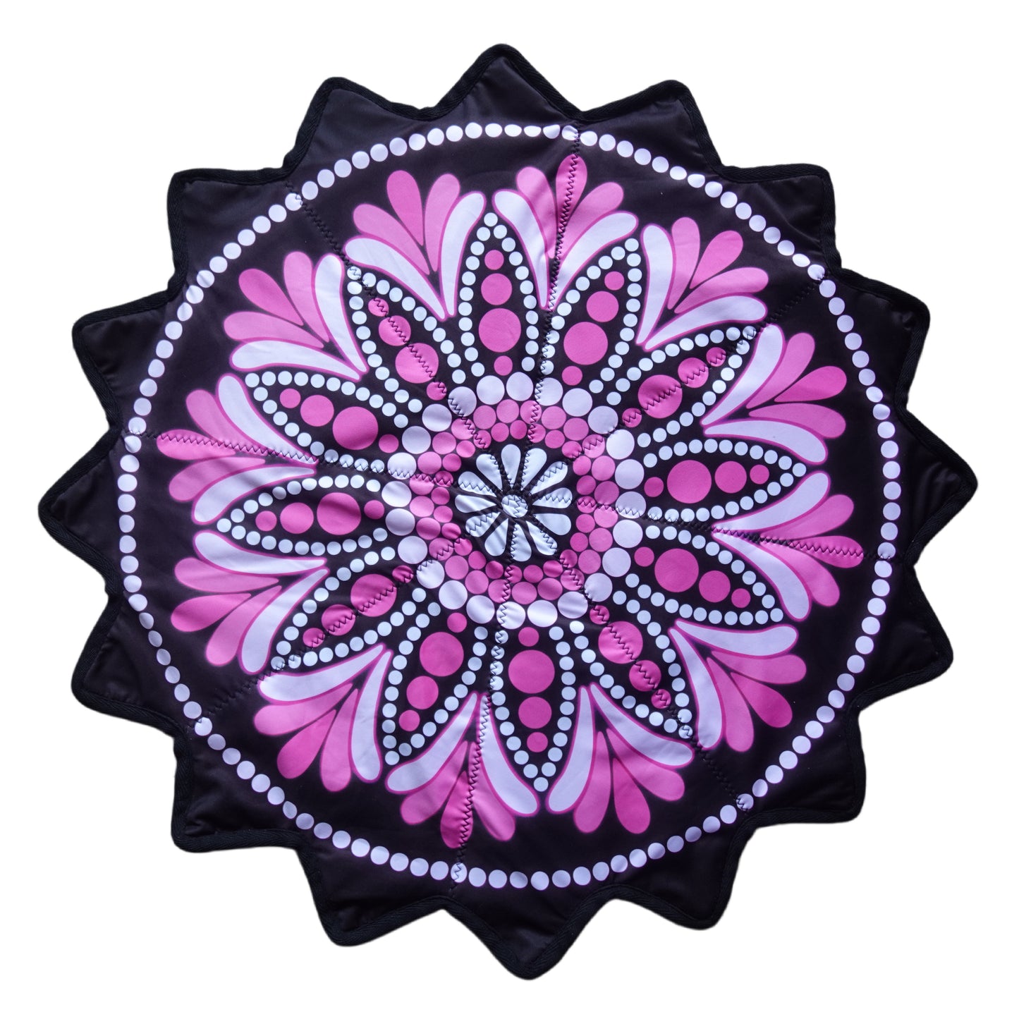 New Creative 16-Pointed Star — Double-Sided UV Print with Distinct Patterns (Purple)