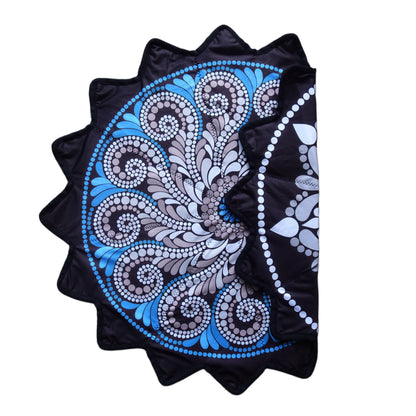 New Creative 16-Pointed Star — Double-Sided UV Print with Distinct Patterns (White)