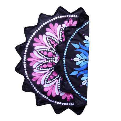 New Creative 16-Pointed Star — Double-Sided UV Print with Distinct Patterns (Purple)