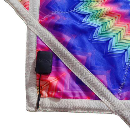 LEDdapo star double-sided printing pattern fluorescent effect rotating handkerchief