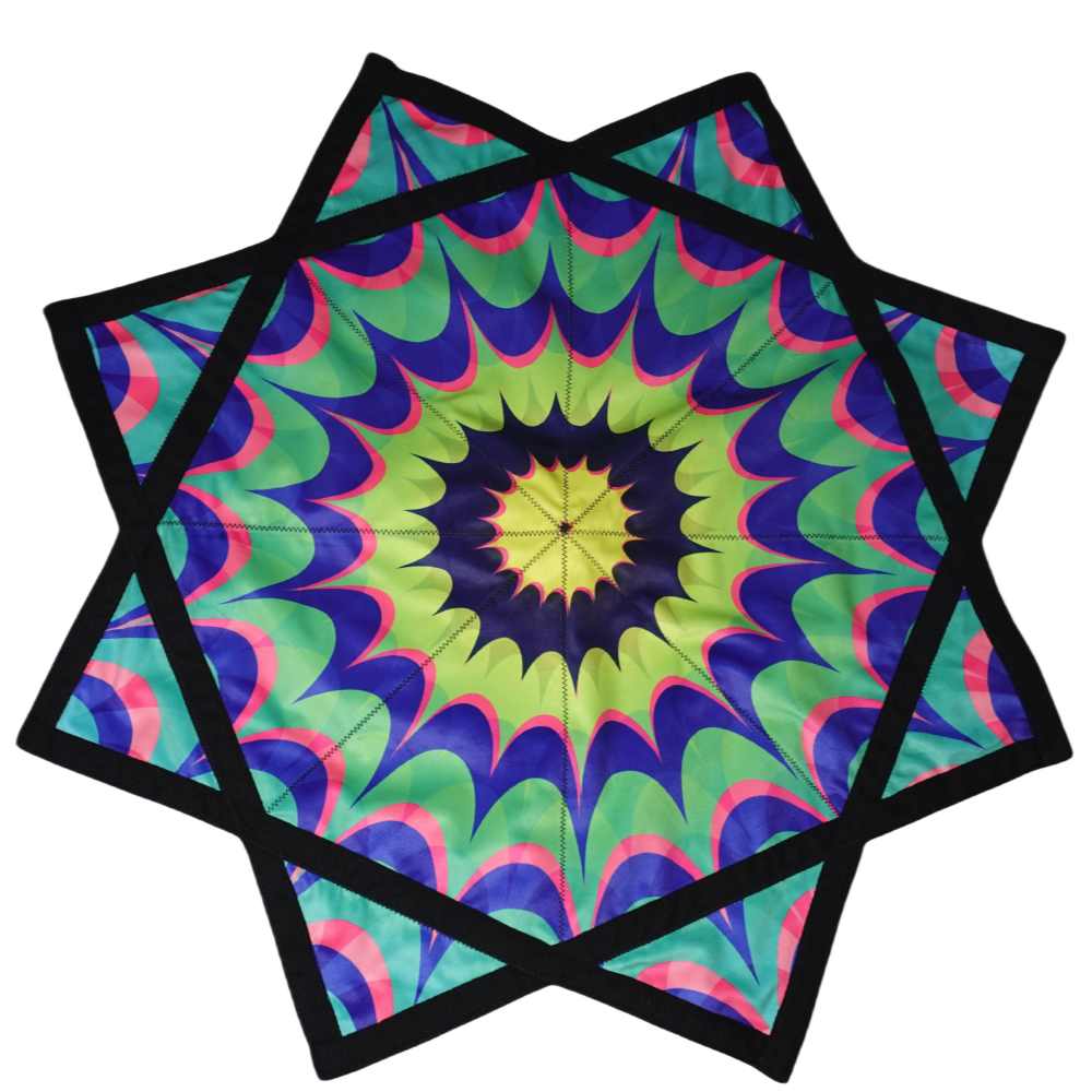 Fluorescent double-sided printing of the flowing Dapo Star Fathersdaygift Modern